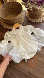 Outfit “vestido Blanca Ilusión” | | Ropa de bebé y niña | El Closet de Emma