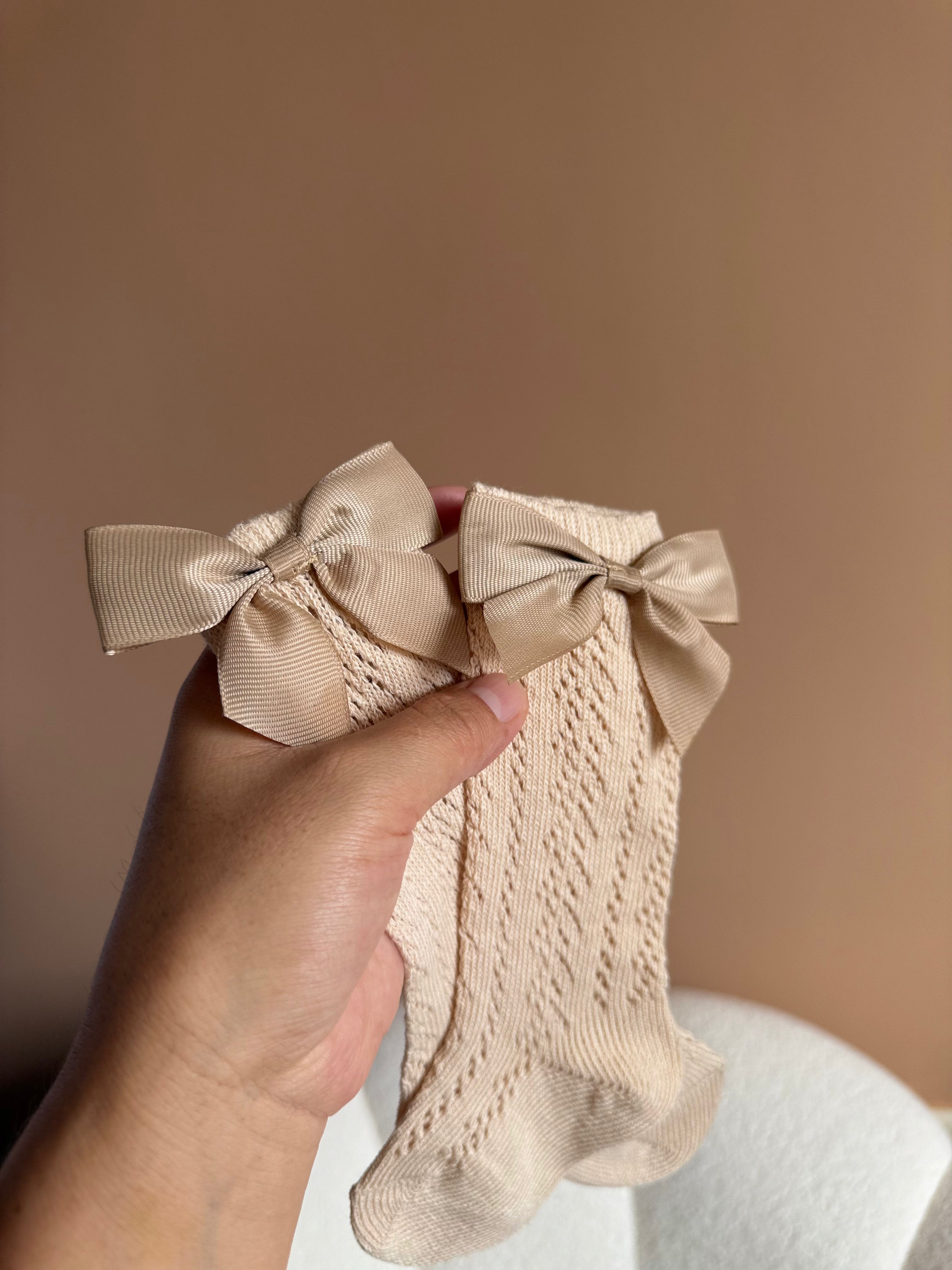 Medias con lazo Imagen secundaria del producto