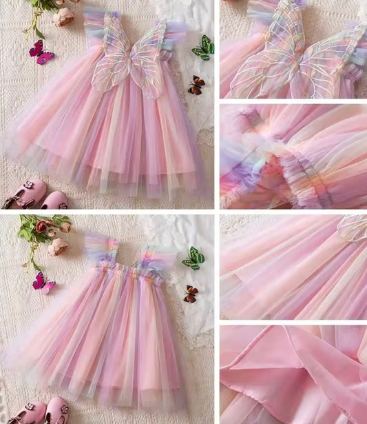 Vestido encanto pastel