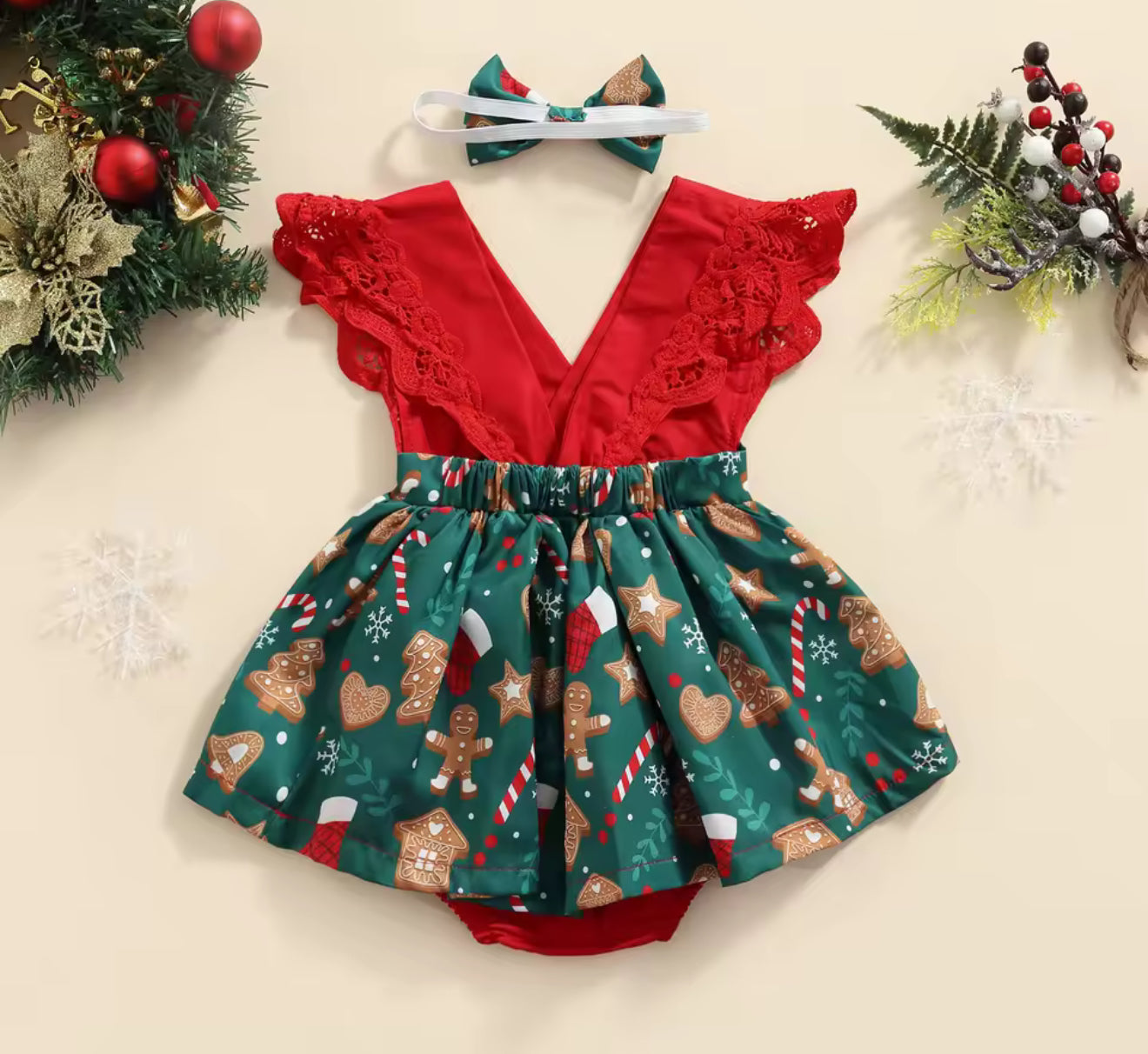 Vestido navideño Imagen secundaria del producto