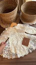 Outfit vestido Alma de encaje | | Ropa de bebé y niña | El Closet de Emma