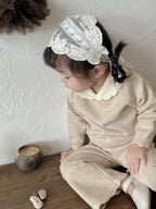 Conjunto Tejido "Encanto Clásico" - Beige