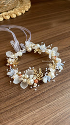 Tiara de perlas | Diademas, coronas | Ropa de bebé y niña | El Closet de Emma