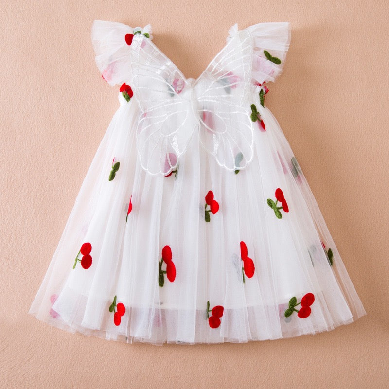 Vestido Cherry wings Imagen secundaria del producto
