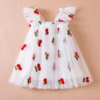 Vestido Cherry wings