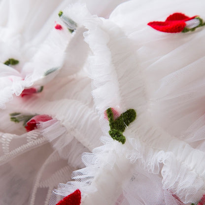 Vestido Cherry wings