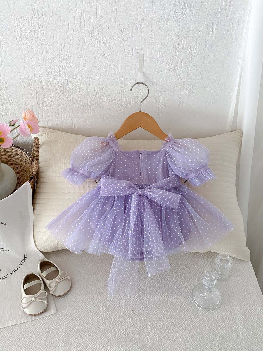 Vestido de encaje lila 💜 Imagen secundaria del producto