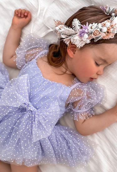 Vestido de encaje lila 💜