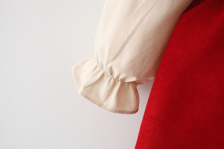 Conjunto rojo de 2 piezas