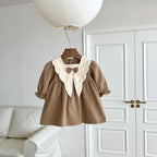 Vestido vintage caramelo