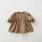 Vestido vintage caramelo