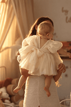 Outfit Vintage para Niña | Vestido, Medias, Zapatos, Tiara y Ganchos | | Ropa de bebé y niña | El Closet de Emma