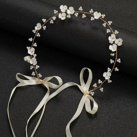 Tiara de perlas