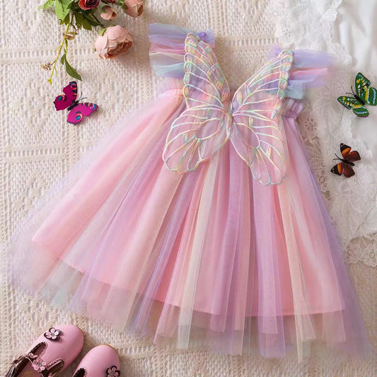 Vestido encanto pastel