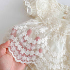 Vestido Ivory Encaje Premium con Perlas