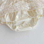 Vestido Ivory Encaje Premium con Perlas