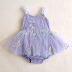 Vestido Lila con Tul Bordado – Modelo Lavender Bloom