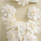 Conjunto para Bebé – Vestido flores de Encaje