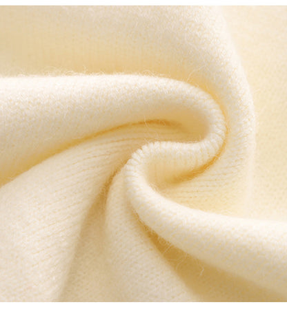 Conjunto Suéter con Lazos y Falda Cuadros Rojos – Colección Dulzura Invernal 🍒