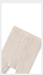 Pantymedia Beige con Lazo para Bebé Niña