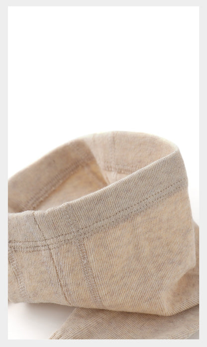 Pantymedia Beige con Lazo para Bebé Niña