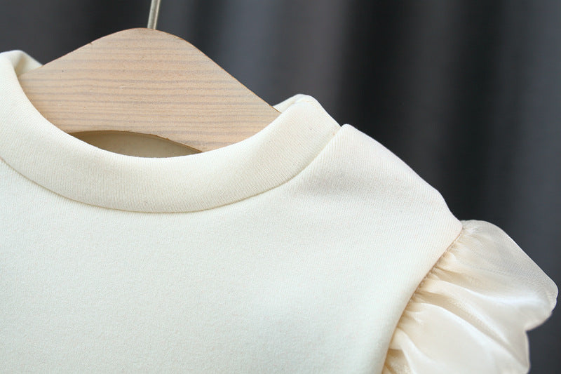 Vestido Burdeos Elegante con Lazo Perlado