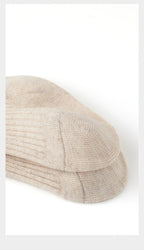 Pantymedia Beige con Lazo para Bebé Niña