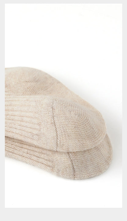 Pantymedia Beige con Lazo para Bebé Niña