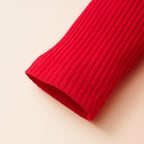 Conjunto Rojo para Bebé Niña – Body, Falda y Vincha