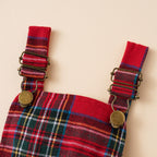 Conjunto Rojo para Bebé Niña – Body, Falda y Vincha