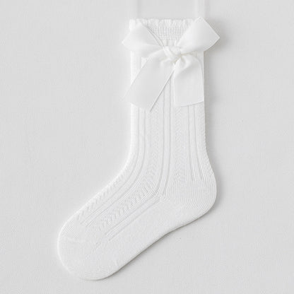 Medias con Lazos y Encajes - BabyYuval