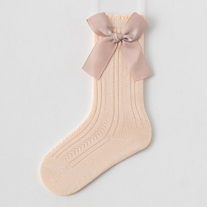 Medias con Lazos y Encajes - BabyYuval