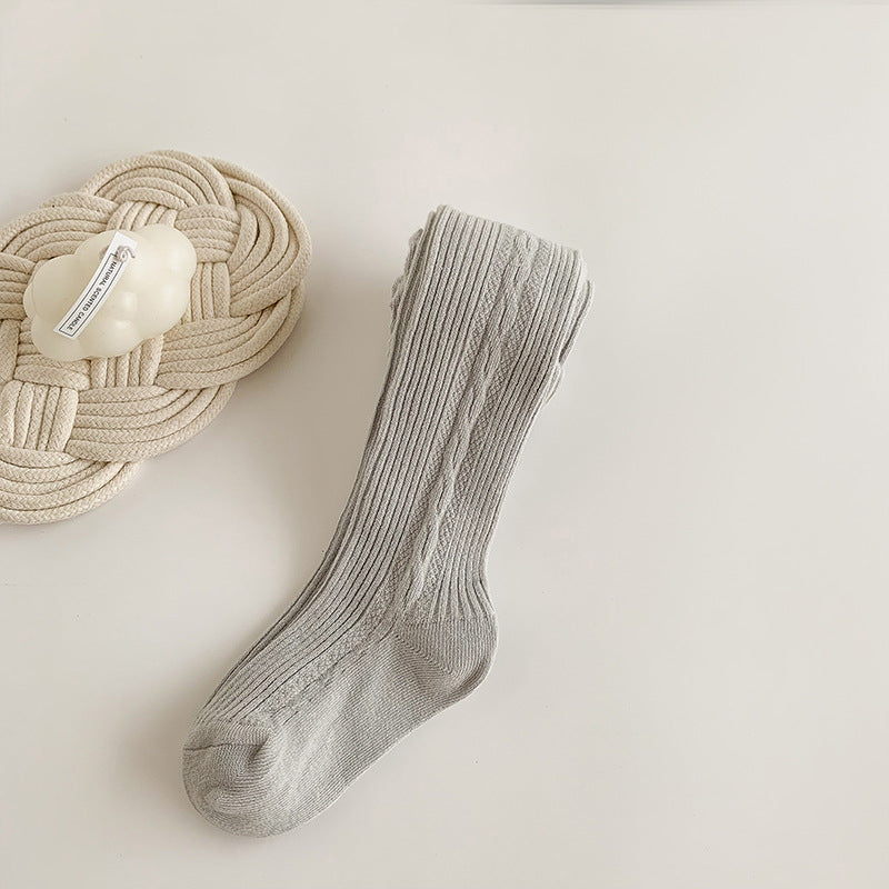 “Básicos Elegantes” – Pantimedias Tejidas para Bebé