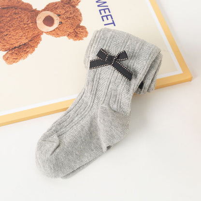 Colección “Moño Clásico” – Pantimedias Tejidas