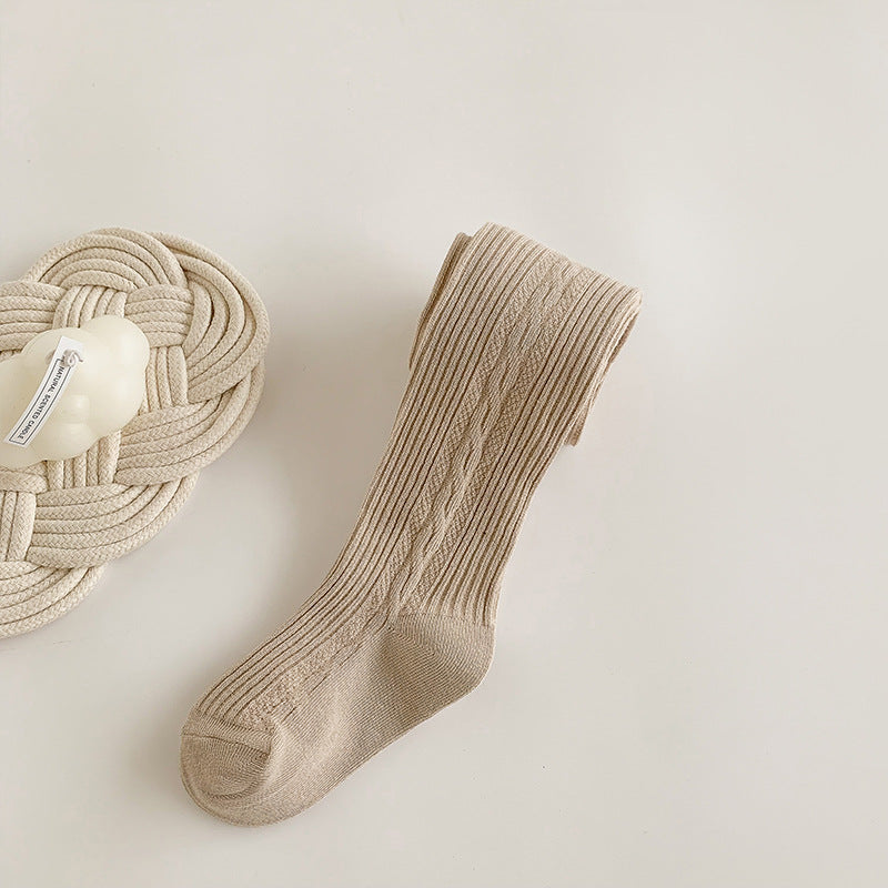 “Básicos Elegantes” – Pantimedias Tejidas para Bebé