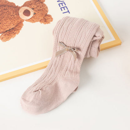 Colección “Moño Clásico” – Pantimedias Tejidas