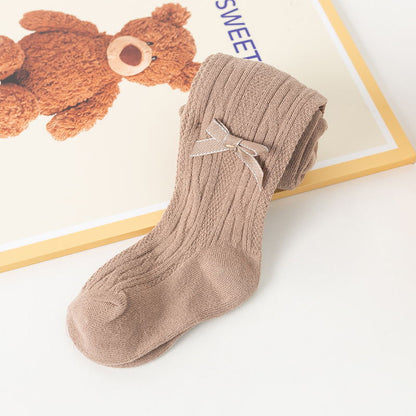 Colección “Moño Clásico” – Pantimedias Tejidas