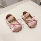 Zapatos Baby Rosa Ballet con Lazo – Dulzura Clásica