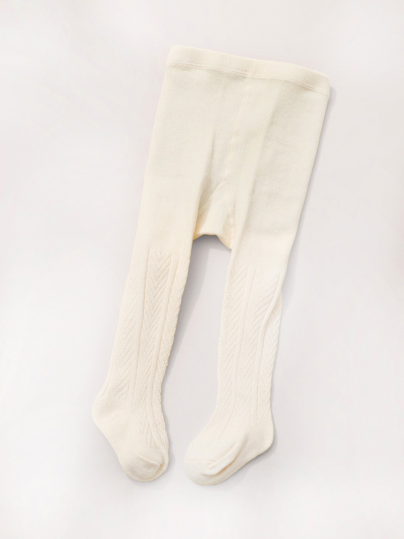 Panty Bebé Niña Color Marfil | Pantimedias Elegantes para Vestidos