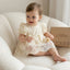 Vestido Ivory Encaje Floral con Lazos – Verano | Vestido de Encaje | Ropa de bebé y niña | El Closet de Emma