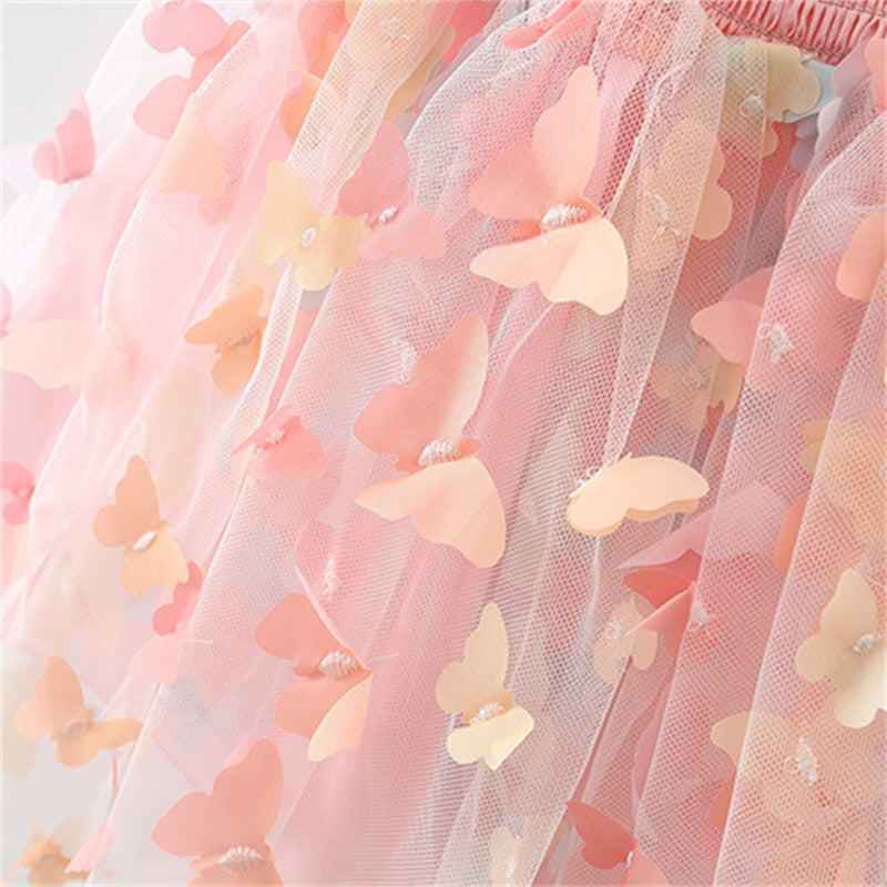 Vestido de Tul con Apliques de Mariposas y Alas – Modelo Butterfly Dreams