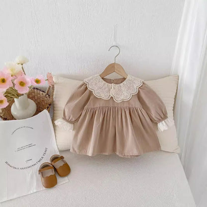 Vestido para Niña – Vintage Latte