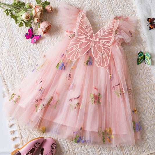 Vestido tul de Mariposa