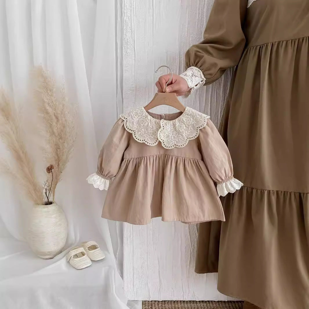 Vestido para Niña – Vintage Latte