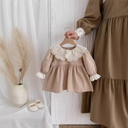 Vestido para Niña – Vintage Latte