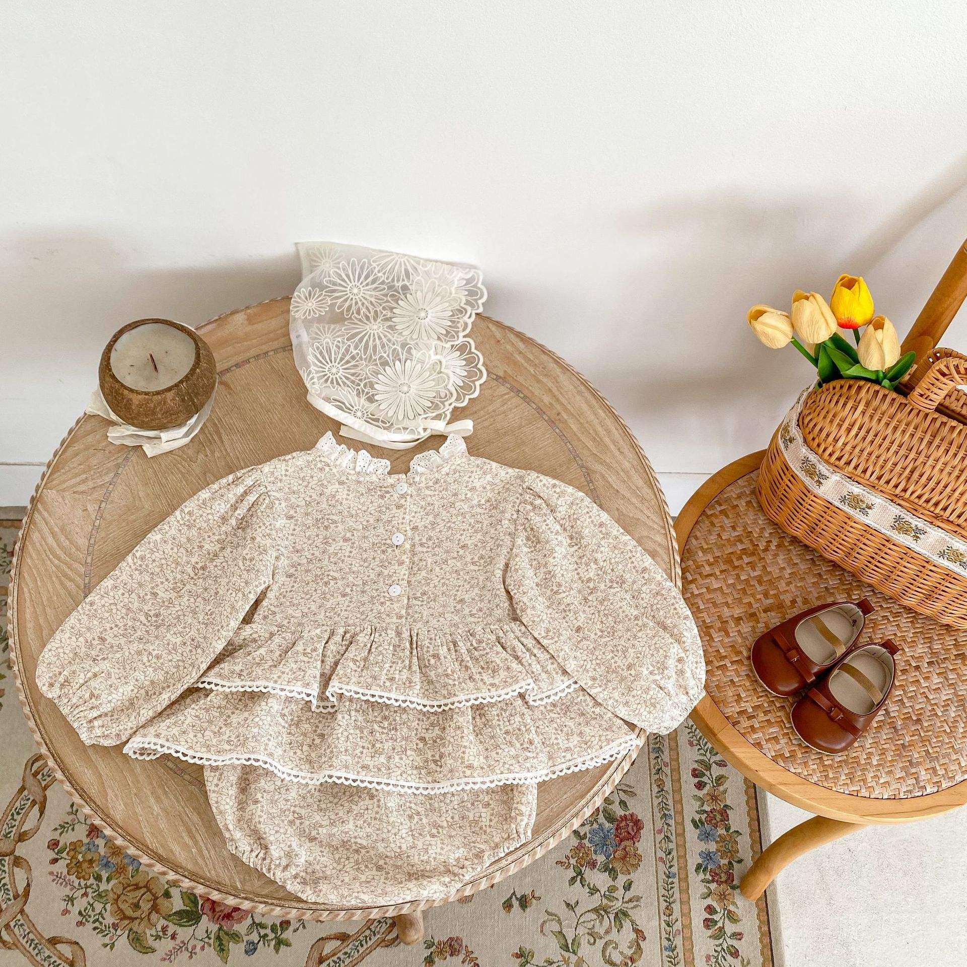 Conjunto para Bebé – Dalia Romántica