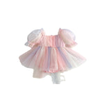 Body Vestido de Tul Multicolor – Modelo Fairy Bloom