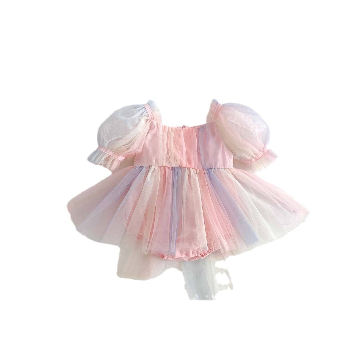 Body Vestido de Tul Multicolor – Modelo Fairy Bloom