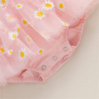 Vestido Rosa con Margaritas – Modelo Daisy Love