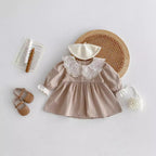 Vestido para Niña – Vintage Latte